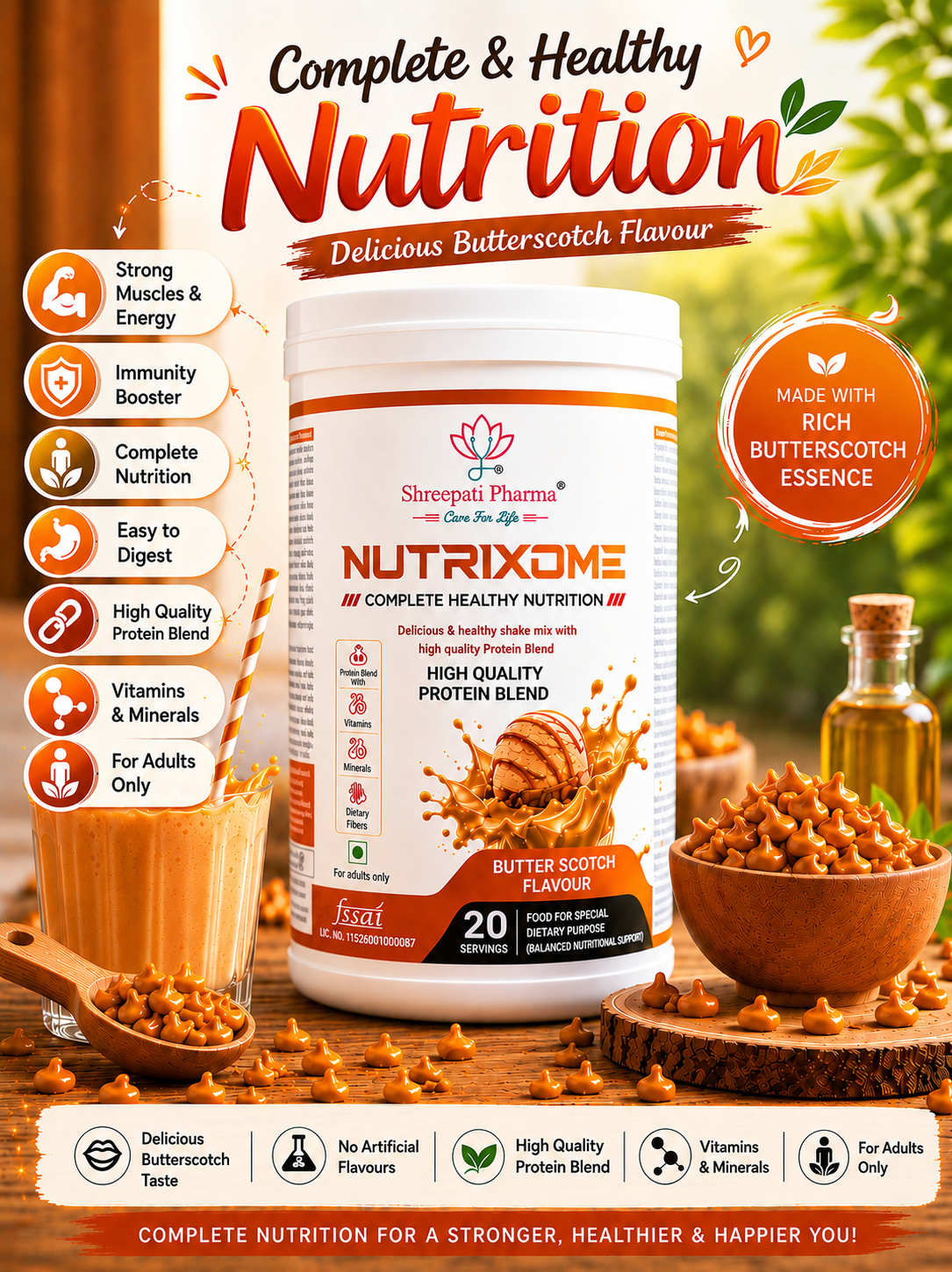 Nutrixome Butterscotch