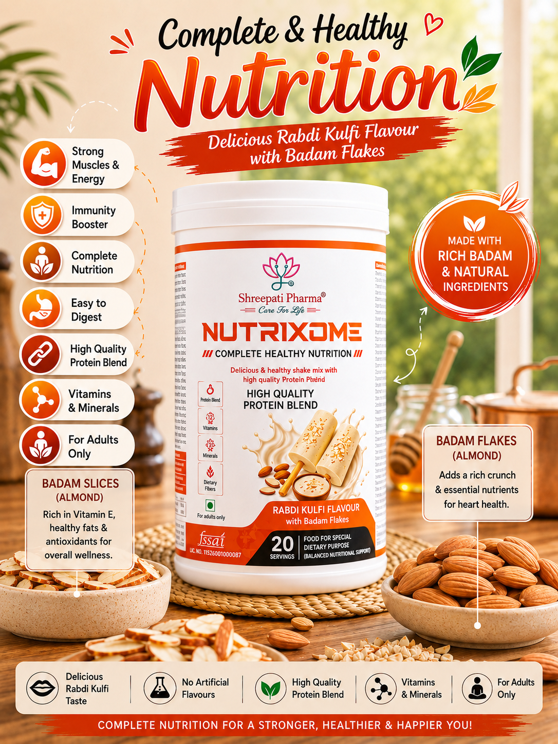 Nutrixome Rabdi Kulfi