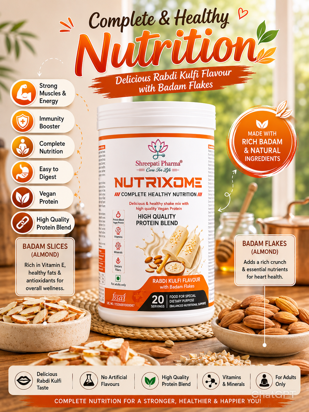 Nutrixome Rabdi Kulfi